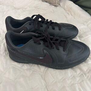 Nike 6Y Black Indoor Soccer Shoes
